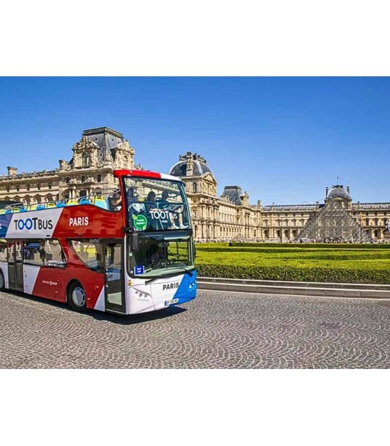 TootBus Paris Hop-On Hop-Off Bus Tour