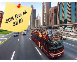 Dubai Big Bus PROMO di Ottobre