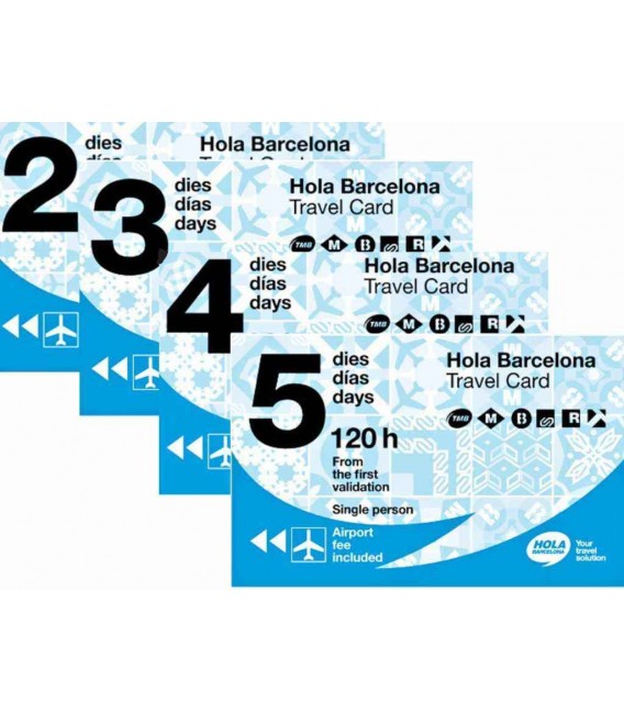 Barcelona Travelcard Hola BCN E-Voucher