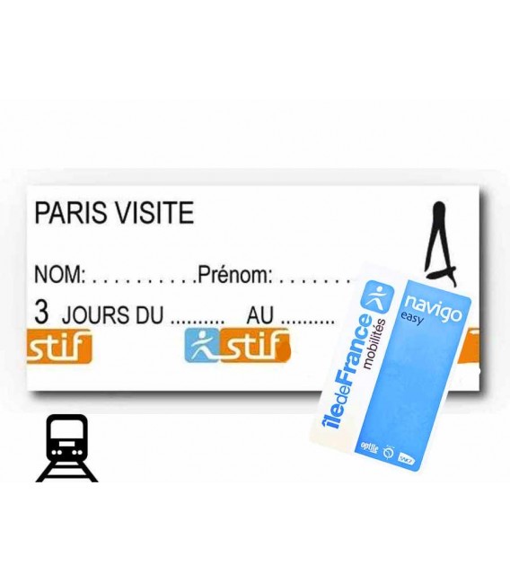 Paris Visite metro pass